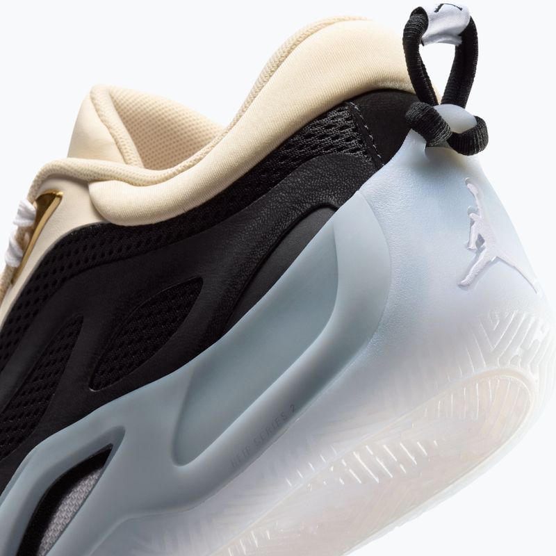 Damen-Basketballschuhe  Jordan Heir Series 2 Precious Medal pearl white/black/metallic gold/white 5