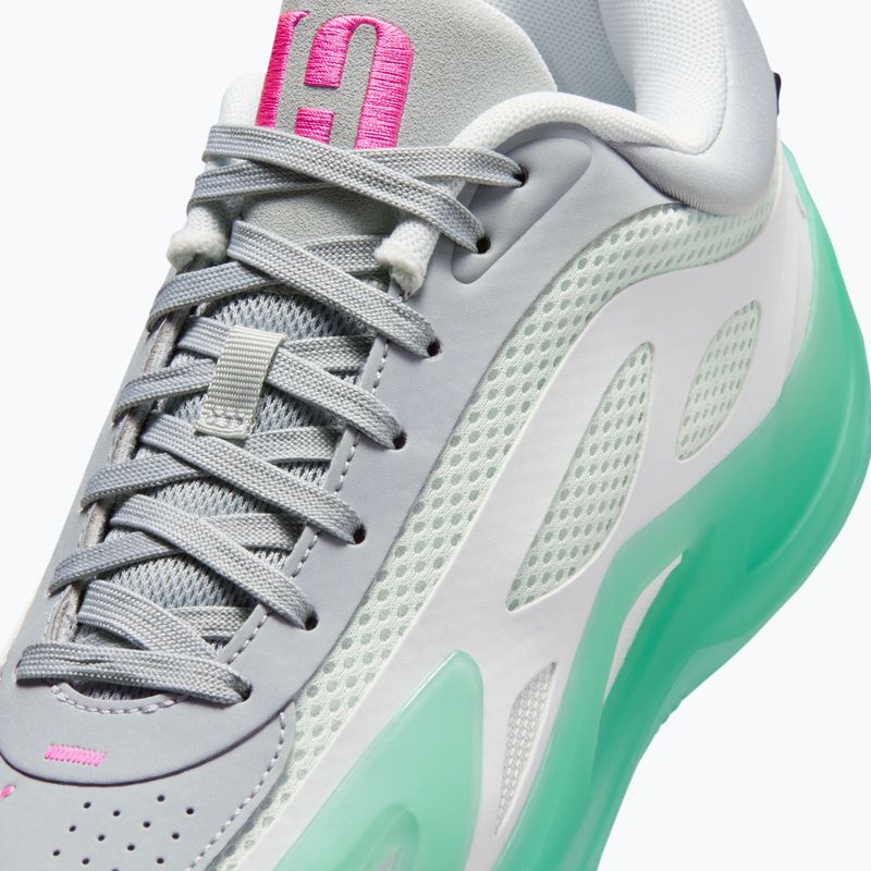 Damen-Basketballschuhe  Jordan Heir Series 2 white/metallic silver/light pumice 8