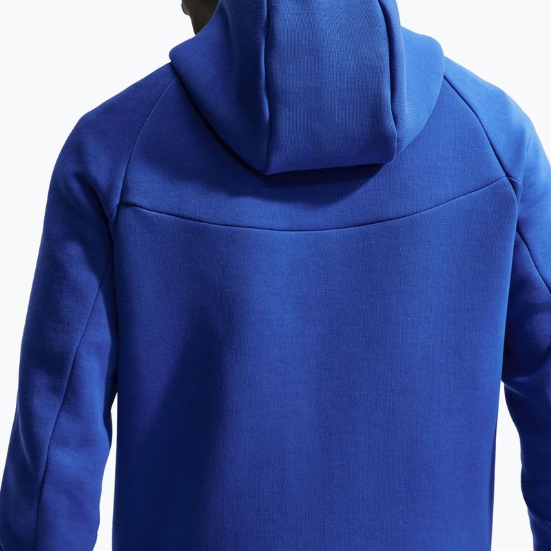 Herrenpullover Nike FFF Tech Fleece Windrunner Full Zip game royal/metallic copper 6
