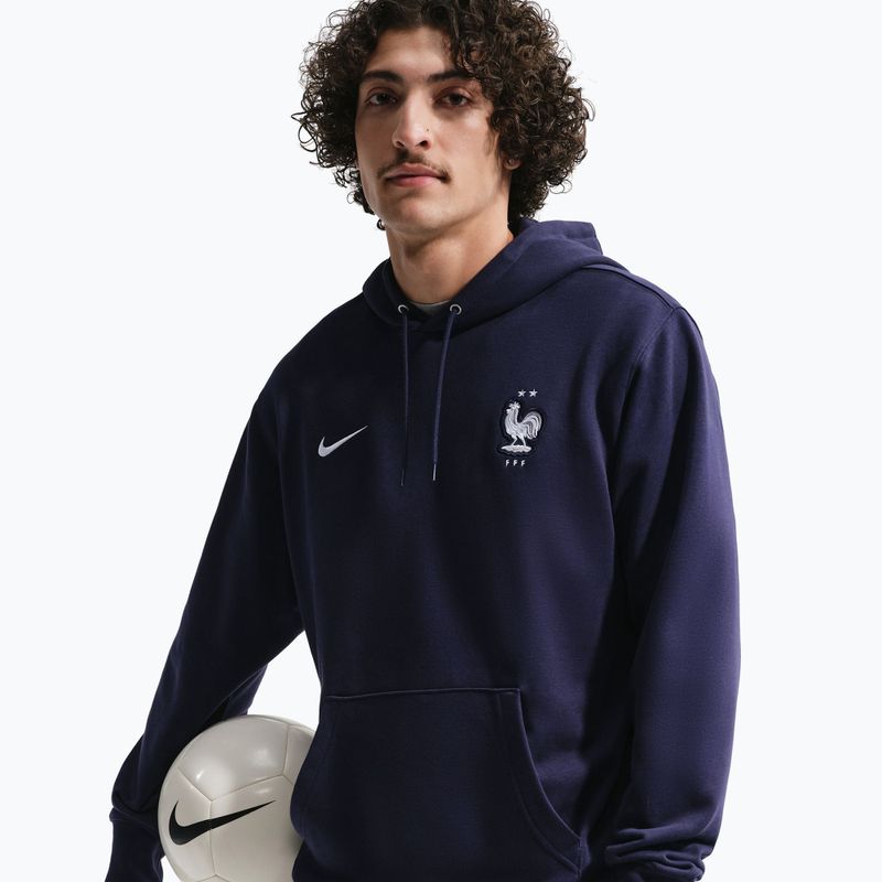 Herrenpullover Nike FFF Club French Terry blackened/white 4
