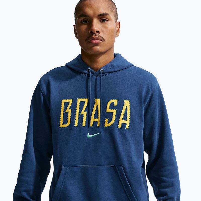 Herrenpullover Nike Brazil Club coastal blue/light mint 4