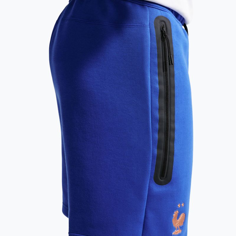 Herren-Fußballshorts Nike FFF Tech Fleece game royal/metallic copper 4