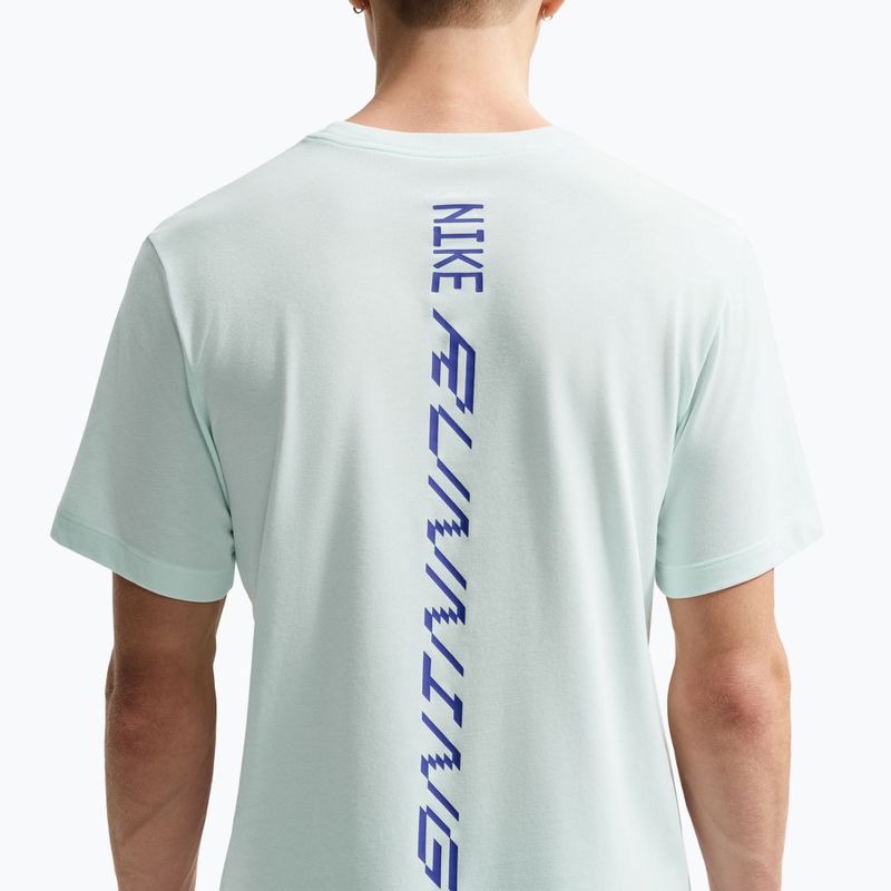 Herren-Laufshirt Nike AeroSwift Dri-Fit barely green/lapis 5
