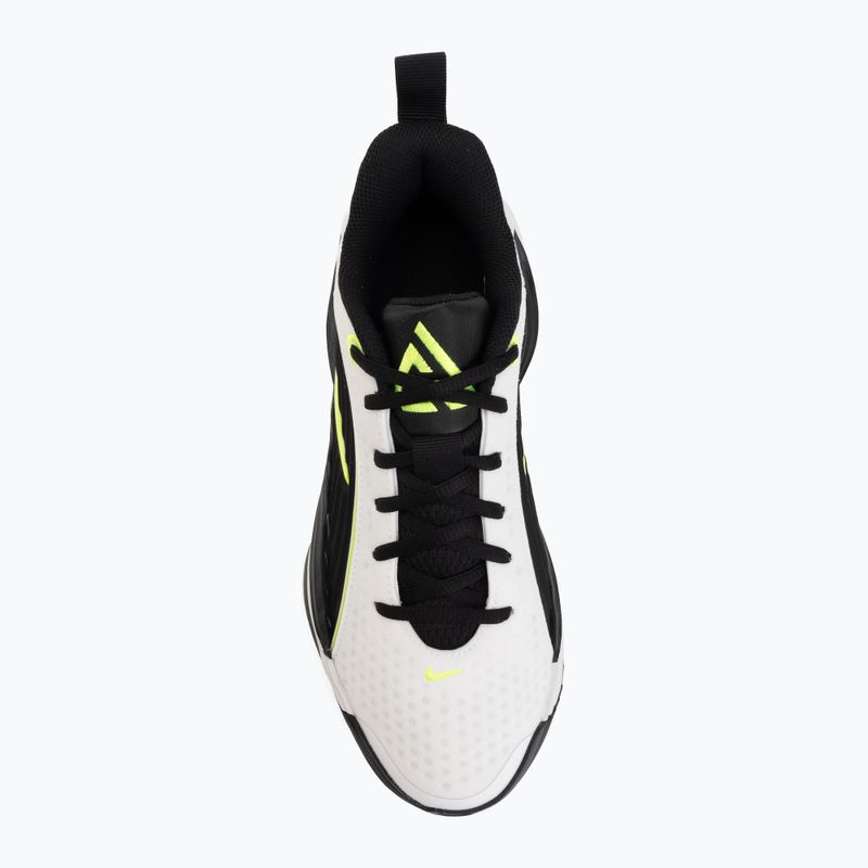 Herren-Basketballschuhe Nike Giannis Immortality 5 white/black/volt 5