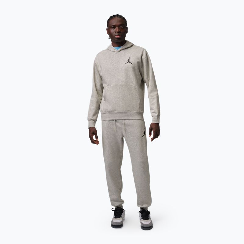 Herrenpullover Jordan Pullover Hoodie grey heather/black 2