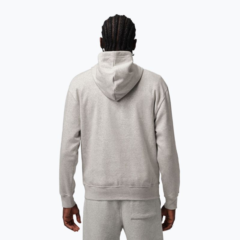 Herren-Hoodie Nike Jordan Pullover Hoodie grey heather/black 3