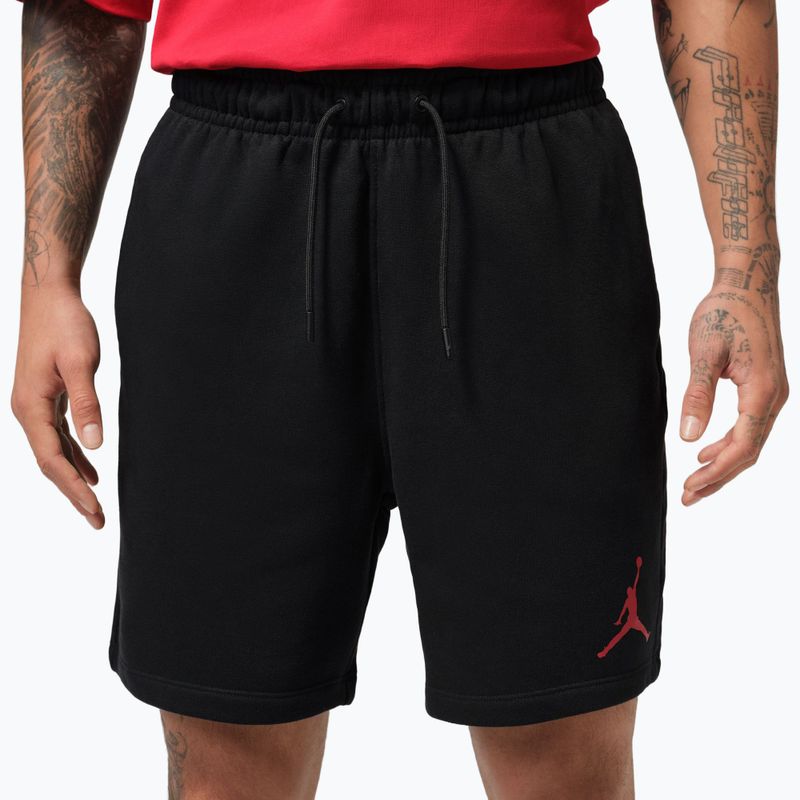 Herren-Shorts Nike Jordan Fleece black/gym red 4
