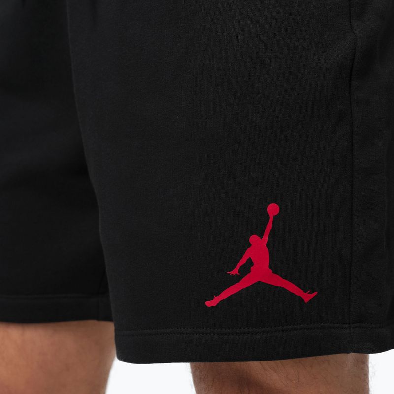 Spodenki męskie  Nike Jordan Fleece black/gym red 8