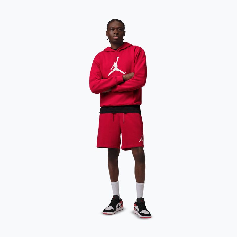 Herren-Shorts Nike Jordan Fleece gym red/white 2
