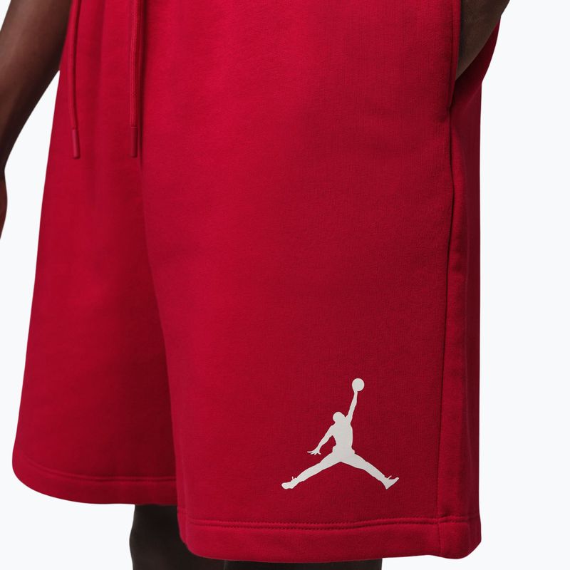 Herren-Shorts  Jordan Fleece gym red/white 5