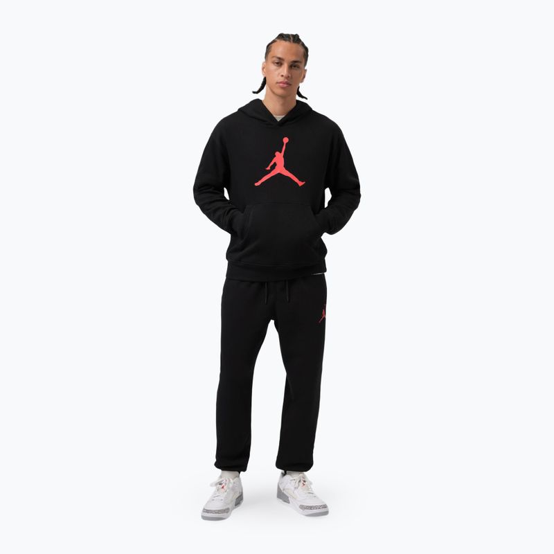 Spodnie męskie Nike Jordan black/gym red 2