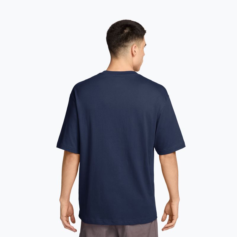 Herren T-Shirt Nike Jordan midnight navy/white 2