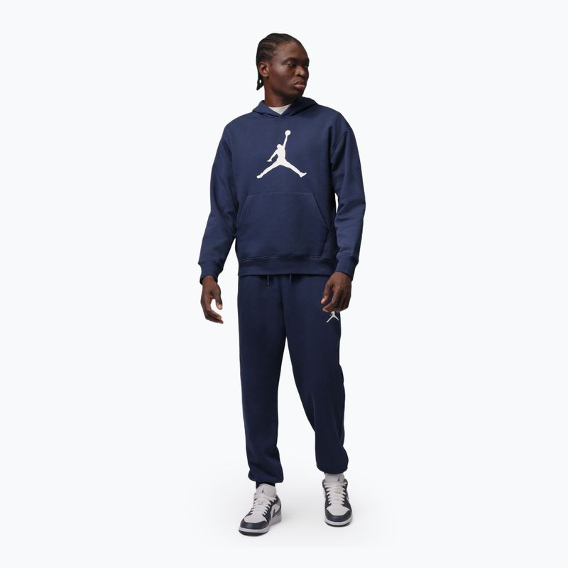 Herren Hoodie Nike Jordan Pullover Hoodie midnight navy/white 2