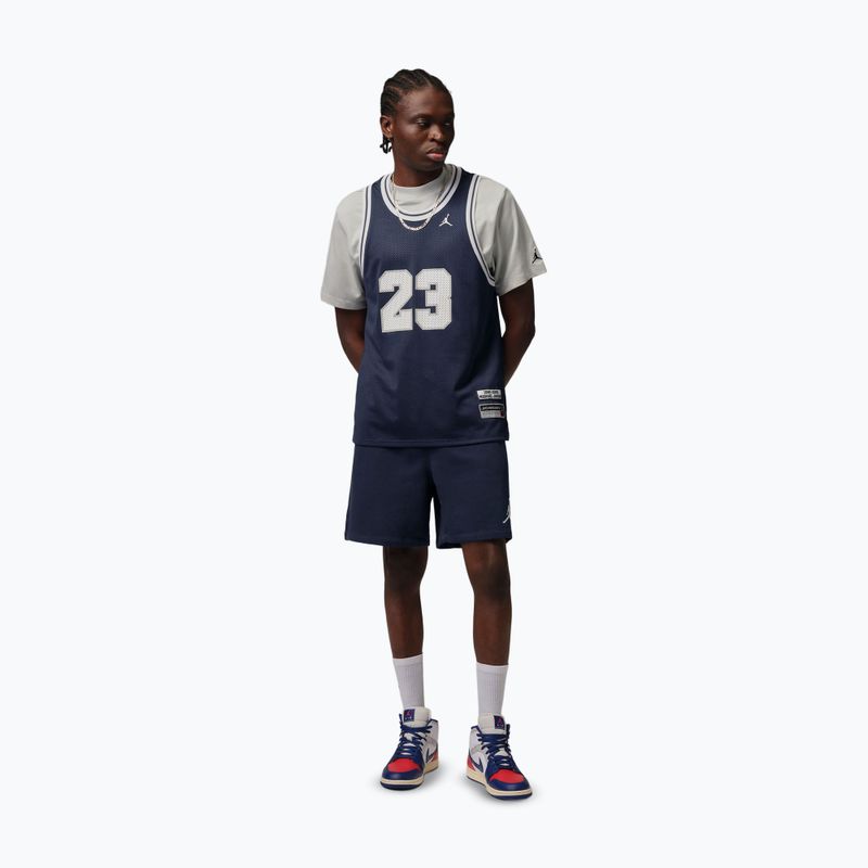 Herren-Shorts Jordan Fleece midnight navy/white 2