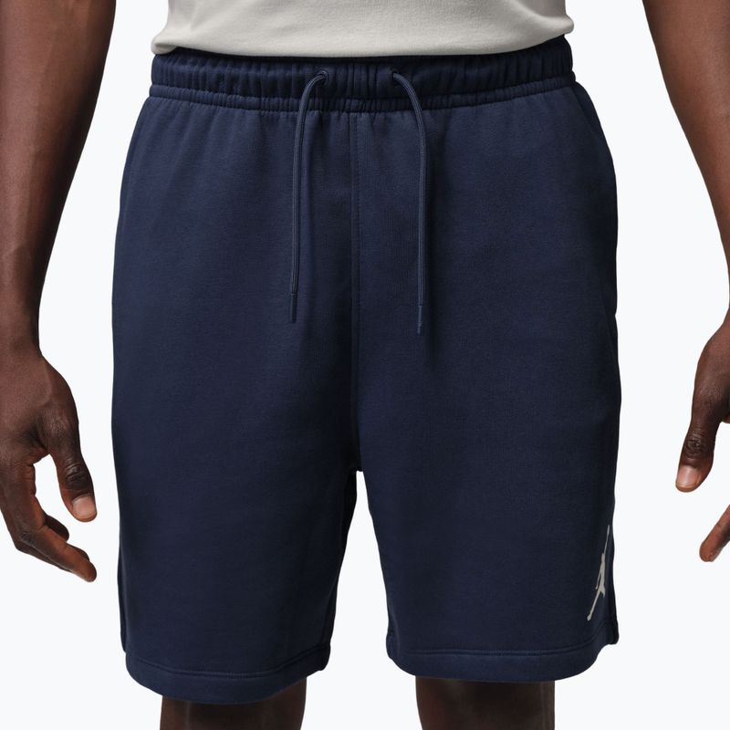 Herren-Shorts Jordan Fleece midnight navy/white 3