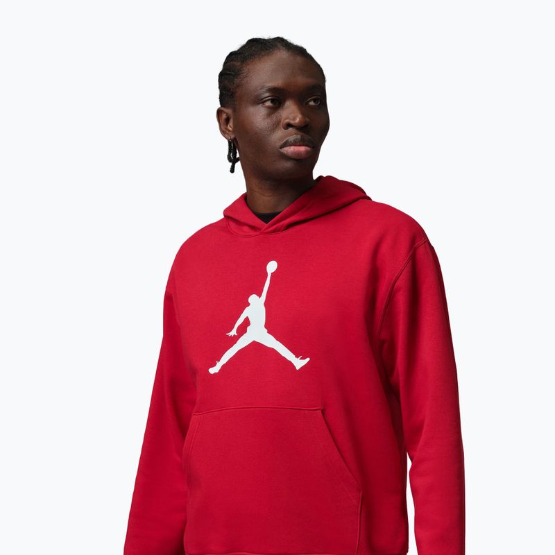 Herrenpullover Jordan Pullover Hoodie gym red/white 3
