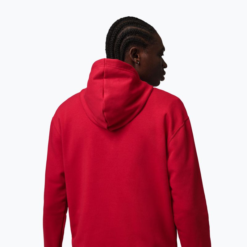 Herrenpullover Nike Jordan Pullover Hoodie gym red/white 4