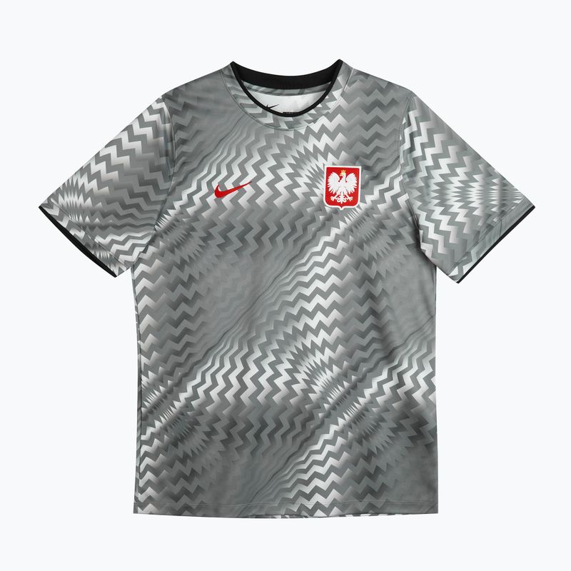 Herren-Fußballtrikot Nike Dri-Fit Poland Pre-Match 2026 pure platinum/cool grey 3