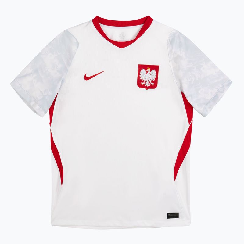 Herren-Fußballtrikot Nike Dri-Fit Poland Stadium Home 2026 white/field silver 3