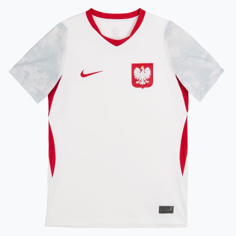 Kinder-Fußballtrikot Nike Dri-Fit Poland Stadium Home 2026 white/field silver 3