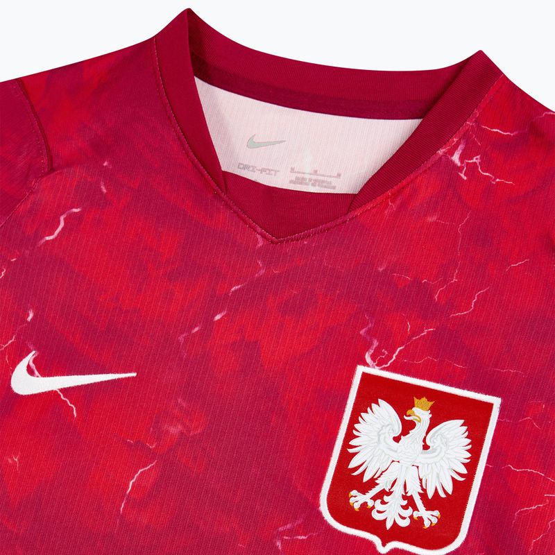 Herren-Fußballtrikot Nike Dri-Fit Poland Stadium Away 2026 noble red/sport red 4