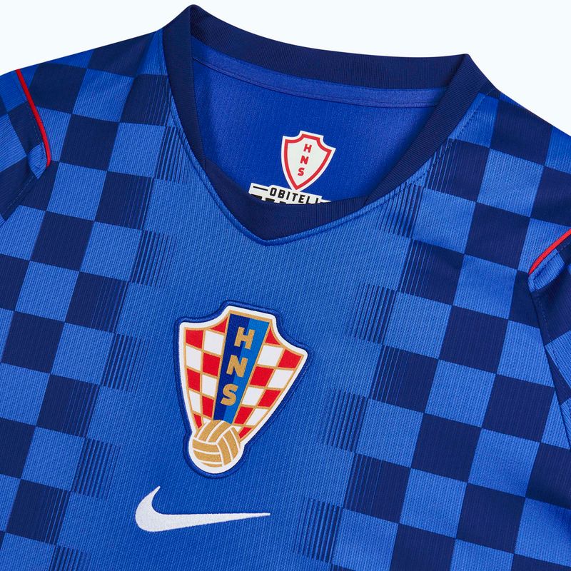 Herren-Fußballtrikot Nike Dri-Fit Croatia Stadium Away 2026 deep royal blue/hyper royal 4