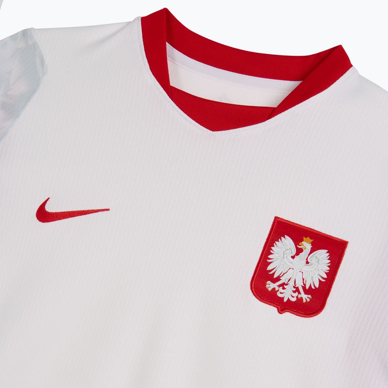Damen-Fußballtrikot Nike Dri-Fit Poland Stadium Home 2026 white/field silver 5