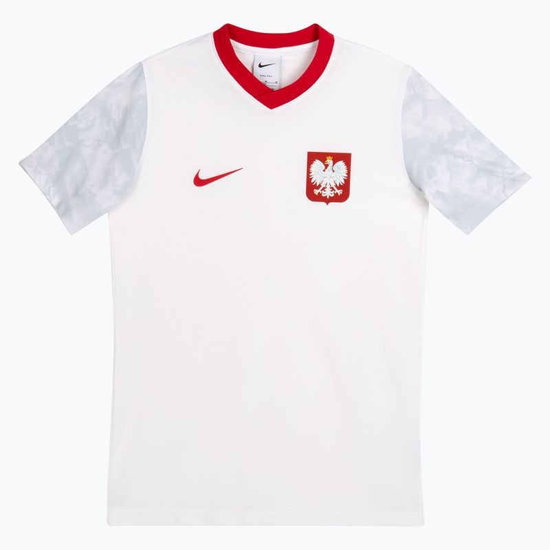 Kinder-Fußballtrikot Nike Dri-Fit Poland Home 2026 white/field silver 3