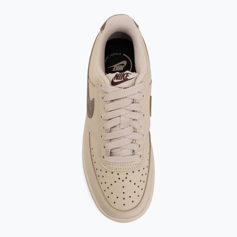 Damen-Schuhe Nike Court Vision Low Premium sanddrift/black/british khaki 5