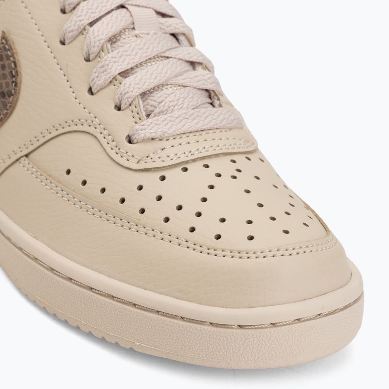 Damen-Schuhe Nike Court Vision Low Premium sanddrift/black/british khaki 7