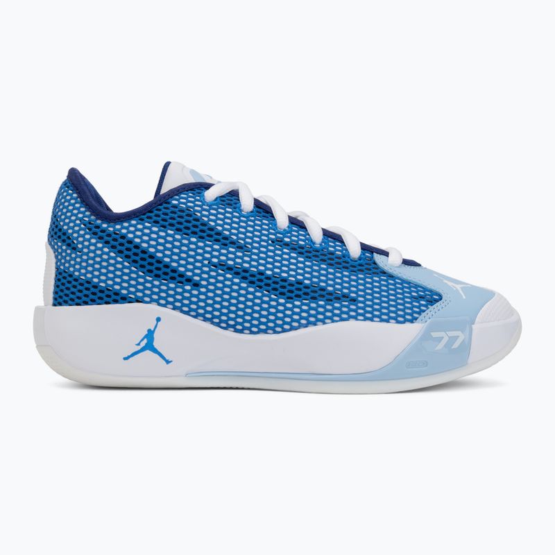 Buty do koszykówki dziecięce Nike Jordan Luka 77 GS Jr white/signal blue/psychic blue 2