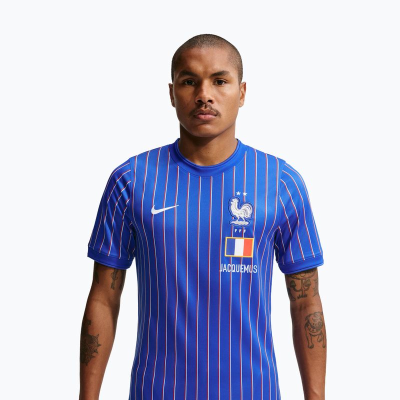 Herren-Fußballtrikot Nike FFF Academy Pro Pre-Match game royal/university red/white 4