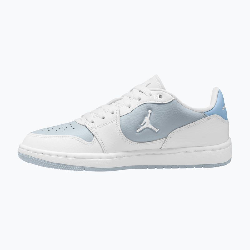 Damen-Sneaker Nike Jordan Court Connect Low white/aura/psychic blue 2