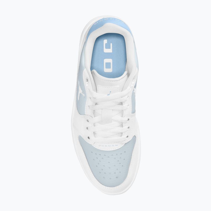 Damen-Sneaker Nike Jordan Court Connect Low white/aura/psychic blue 4
