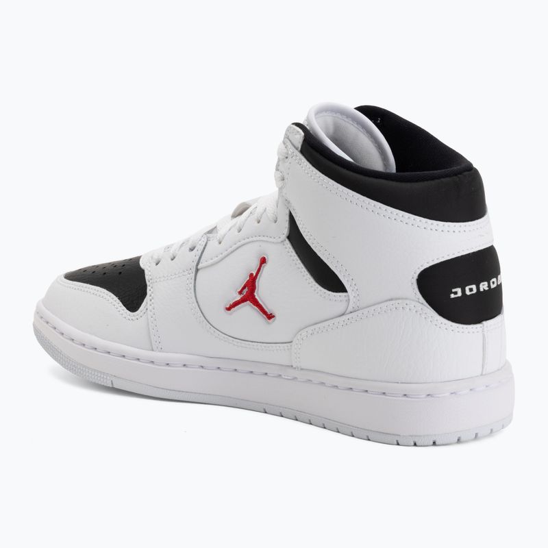 Buty męskie Nike Jordan Court Connect Mid white/black/gym red 3