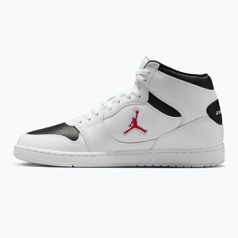 Herren Schuhe Jordan Court Connect Mid white/black/gym red 2