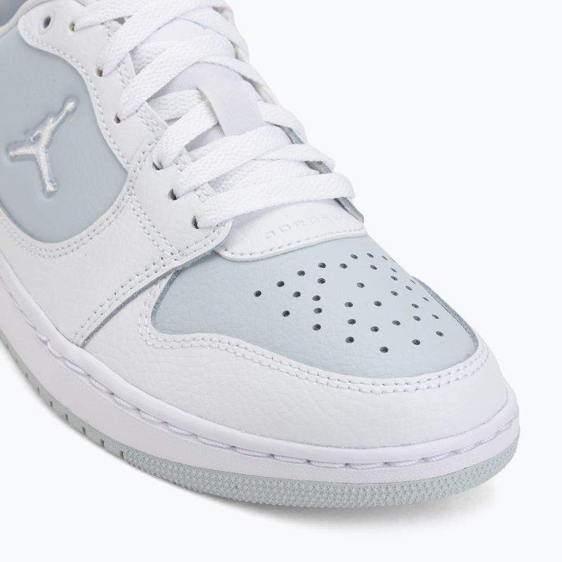 Damenschuhe  Jordan Court Connect Low white/aura/psychic blue 7
