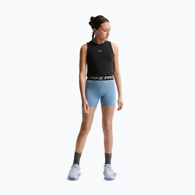 Kinder-Shorts Nike Pro work blue/white 2