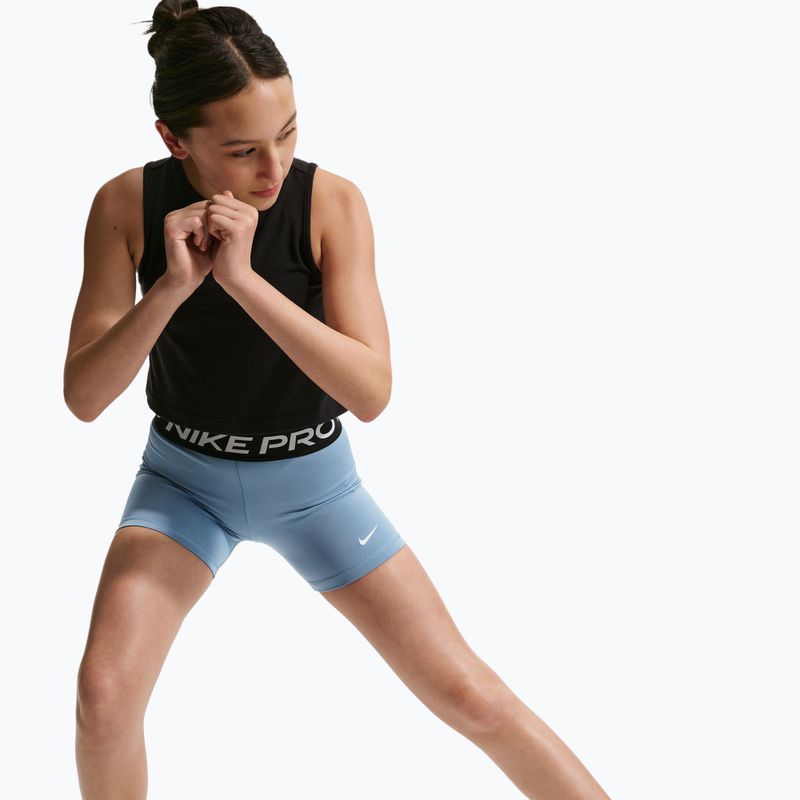 Kinder-Shorts Nike Pro work blue/white 6