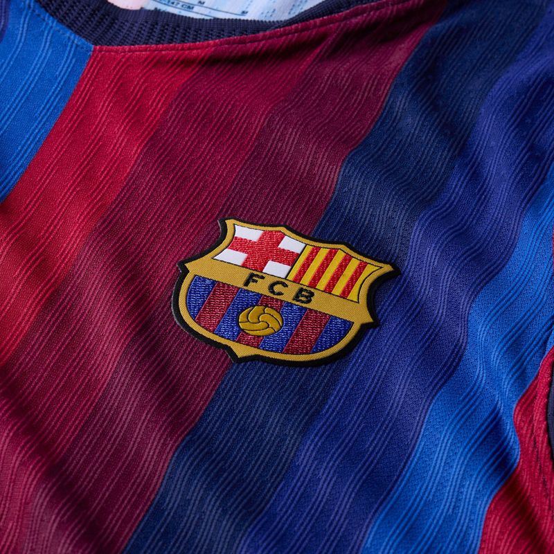 Kinder-Fußballtrikot Nike FC Barcelona Dri-Fit ADV Match deep garnet/blue void 3