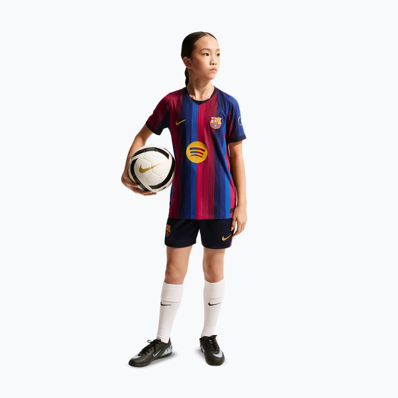 Kinder-Fußballtrikot Nike FC Barcelona Dri-Fit ADV Match deep garnet/blue void 5