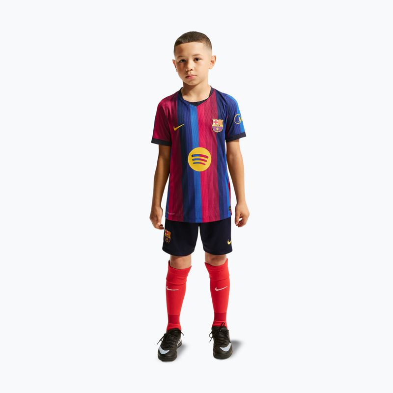 Kinder-Fußballtrikot Nike FC Barcelona Dri-Fit ADV Match deep garnet/blue void 6