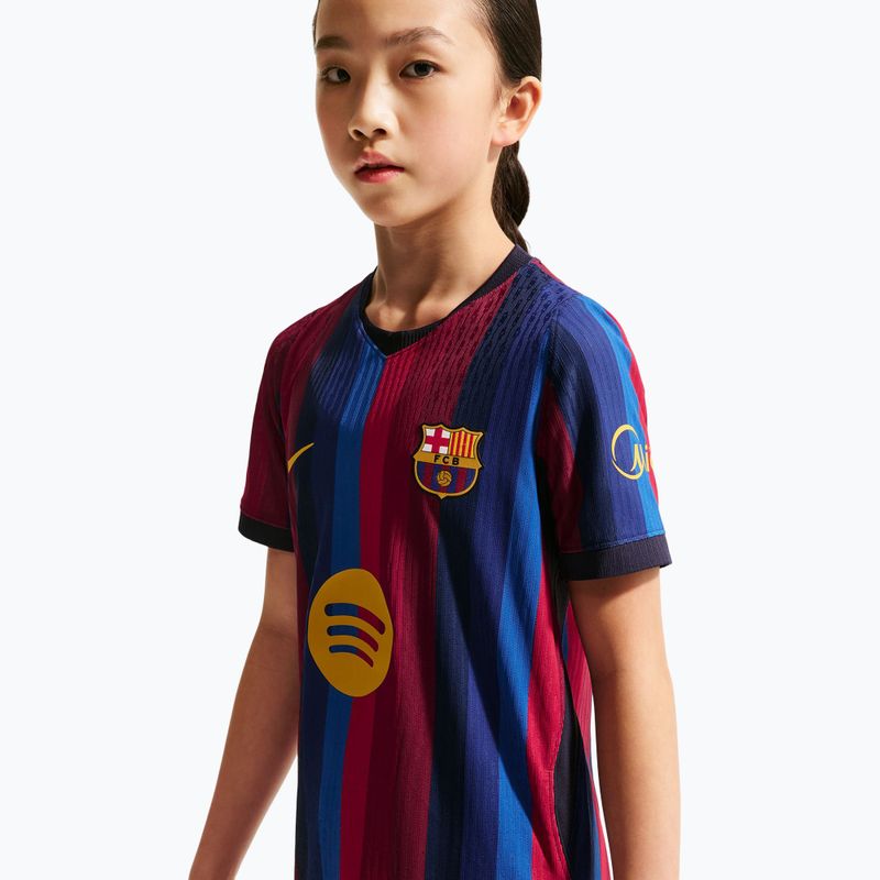 Kinder-Fußballtrikot Nike FC Barcelona Dri-Fit ADV Match deep garnet/blue void 7
