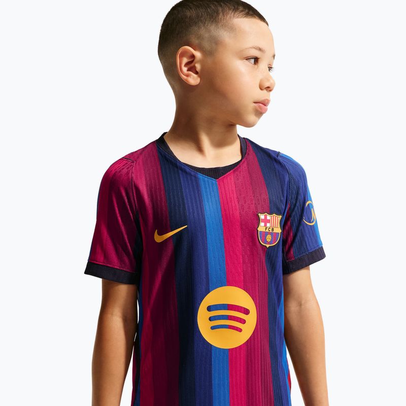 Kinder-Fußballtrikot Nike FC Barcelona Dri-Fit ADV Match deep garnet/blue void 8