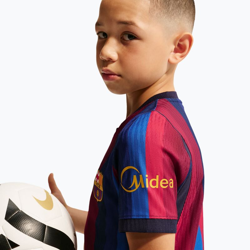 Kinder-Fußballtrikot Nike FC Barcelona Dri-Fit ADV Match deep garnet/blue void 10