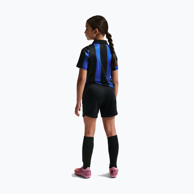 Kinder-Fußballshorts Nike Inter Milan Dri-Fit Stadium Home black/university gold 3