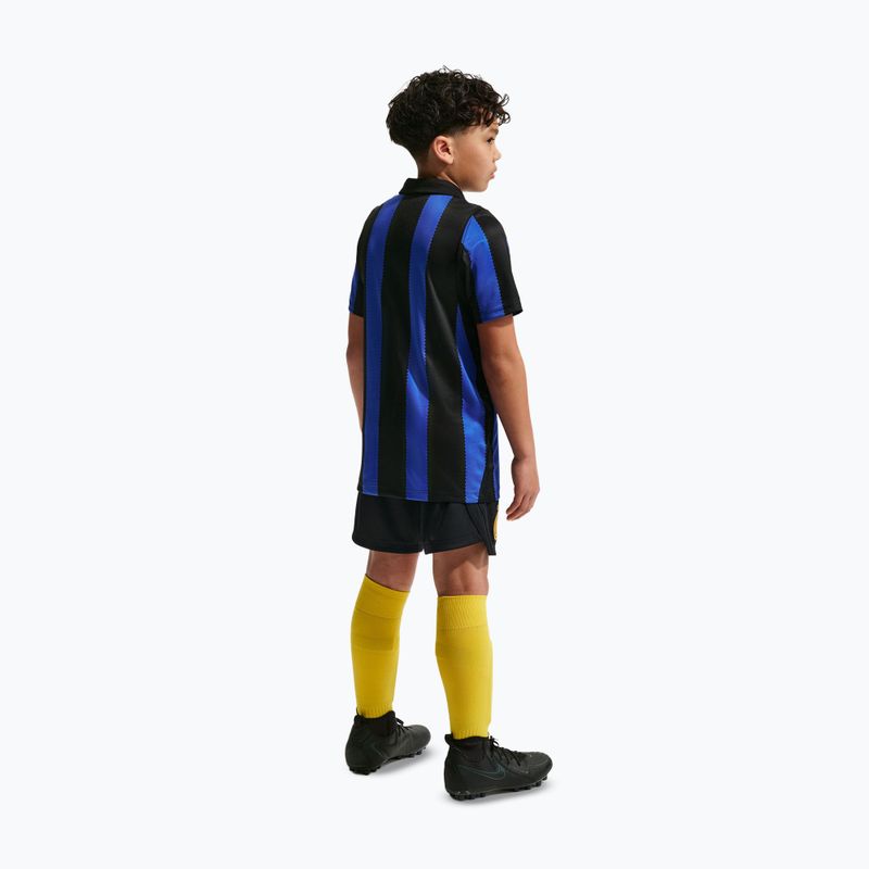 Kinder-Fußballshorts Nike Inter Milan Dri-Fit Stadium Home black/university gold 4