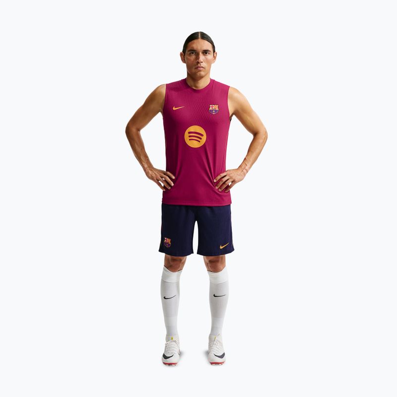 Kinder-Fußballshorts Nike FC Barcelona Dri-Fit ADV Strike Elite blackened blue/noble red/mineral yellow 2