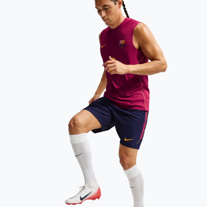 Kinder-Fußballshorts Nike FC Barcelona Dri-Fit ADV Strike Elite blackened blue/noble red/mineral yellow 4