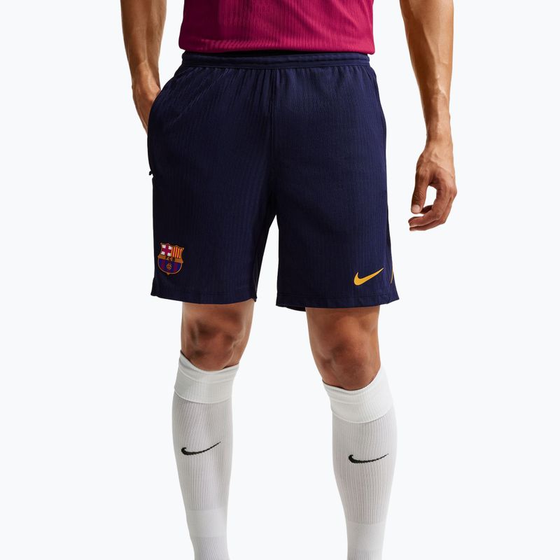 Kinder-Fußballshorts Nike FC Barcelona Dri-Fit ADV Strike Elite blackened blue/noble red/mineral yellow 5